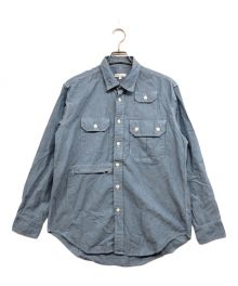 Engineered Garments×Pilgrim Surf+Supply（エンジニアド ガーメンツ×ピルグリム サーフサプライ）の古着「New Work Shirt」｜ブルー