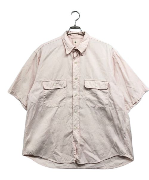 KAPTAIN SUNSHINE（キャプテンサンシャイン）KAPTAIN SUNSHINE (キャプテンサンシャイン) SS Work Shirt ピンク サイズ:38の古着・服飾アイテム