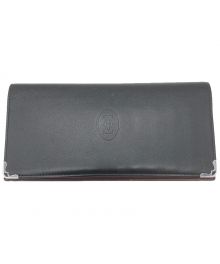 Cartier（カルティエ）の古着「INTERNATIONAL WALLET」｜ブラック