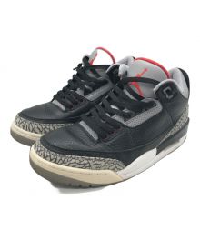 NIKE（ナイキ）の古着「AIR JORDAN 3 RETRO OG」｜ブラック×グレー