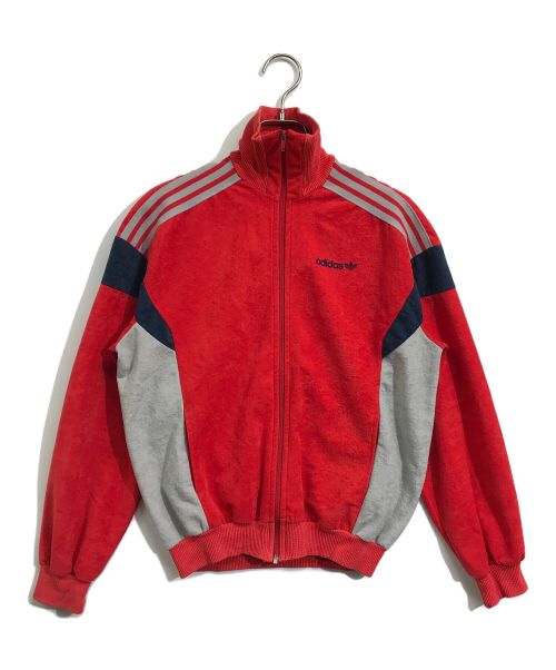 adidas（アディダス）adidas (アディダス) トラックジャケット レッド サイズ:なし（実寸サイズをご確認ください）の古着・服飾アイテム