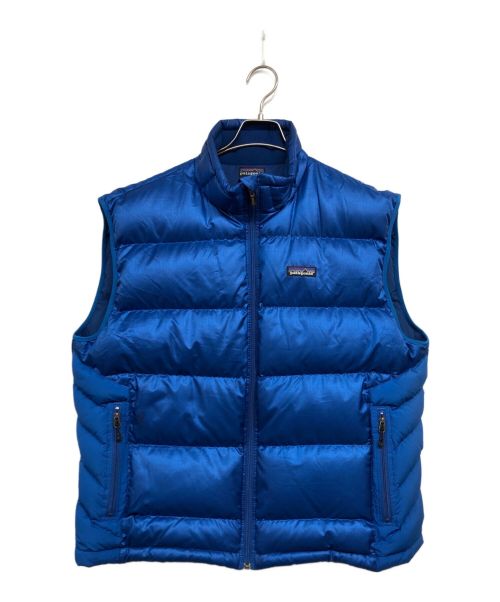 Patagonia（パタゴニア）Patagonia (パタゴニア) Down Vest ブルー サイズ:Lの古着・服飾アイテム