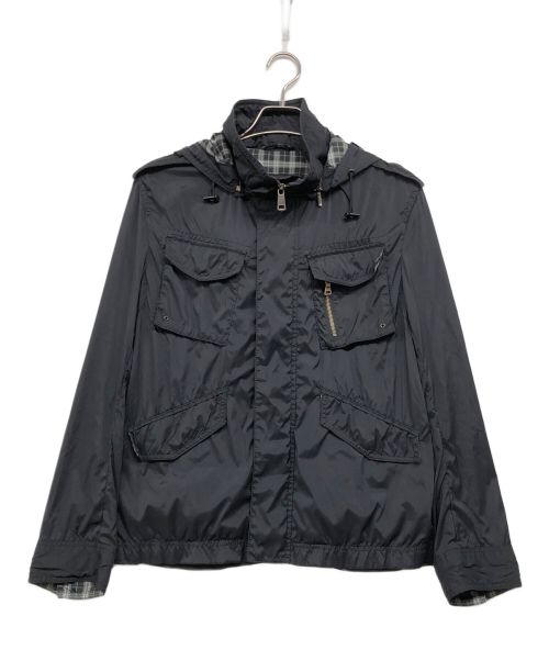 BURBERRY BLACK LABEL（バーバリーブラックレーベル）BURBERRY BLACK LABEL (バーバリーブラックレーベル) ナイロンジャケット ブラック サイズ:Mの古着・服飾アイテム