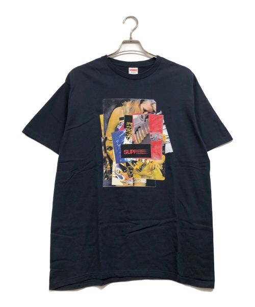 SUPREME（シュプリーム）Supreme (シュプリーム) Stack Tee/スタック　ティー ネイビー サイズ:Lの古着・服飾アイテム