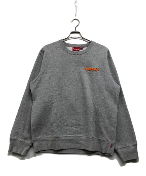 SUPREME（シュプリーム）Supreme (シュプリーム) Connect Crewneck Sweatshirt/コネクト　クルーネック　スウェットシャツ グレー サイズ:Lの古着・服飾アイテム