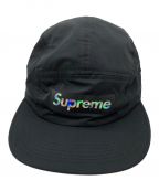 SUPREMEシュプリーム）の古着「ナイロンキャップ」｜ブラック