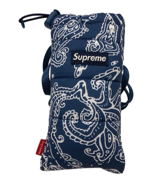 SUPREME（シュプリーム）SUPREME (シュプリーム) ナイロンポーチ ブルーの古着・服飾アイテム