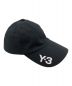 Y-3 (ワイスリー) CH1 CAP ブラック：6000円