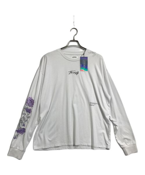 LEGENDA（レジェンダ）LEGENDA (レジェンダ) The Empty New Rose Longsleeve T-shirt ホワイト サイズ:Fの古着・服飾アイテム