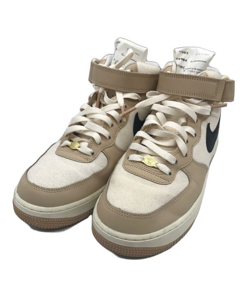 NIKE（ナイキ）NIKE (ナイキ) AIR FORCE 1 MID ’07 Izakaya ホワイト×ベージュ サイズ:27の古着・服飾アイテム