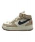 NIKE (ナイキ) AIR FORCE 1 MID ’07 Izakaya ホワイト×ベージュ サイズ:27：8000円