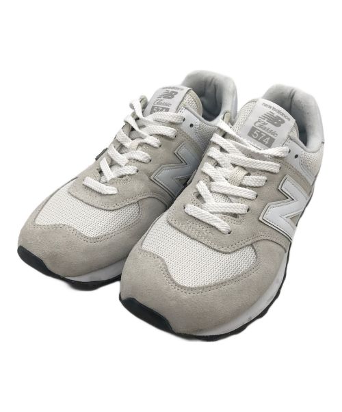 NEW BALANCE（ニューバランス）NEW BALANCE (ニューバランス) ローカットスニーカー アイボリー サイズ:26の古着・服飾アイテム