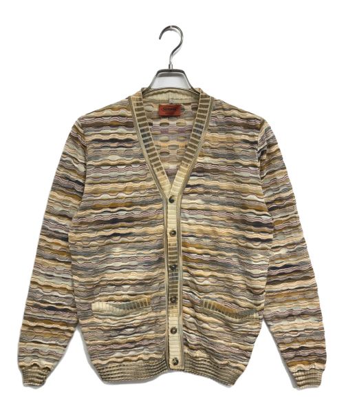 missoni（ミッソーニ）MISSONI (ミッソーニ) Vネックカーディガン マルチカラー サイズ:31の古着・服飾アイテム