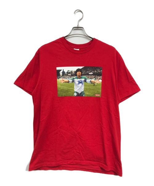 SUPREME（シュプリーム）Supreme (シュプリーム) Maradona Tee レッド サイズ:Lの古着・服飾アイテム