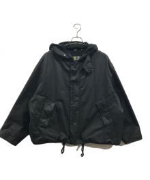 Barbour×KAPTAIN SUNSHINE（バブアー×キャプテンサンシャイン）の古着「BIG TRANSPORTER HOODY」｜ブラック