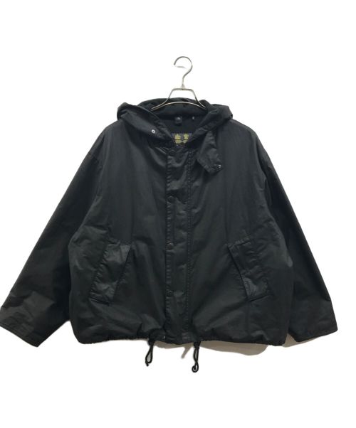 Barbour（バブアー）Barbour (バブアー) KAPTAIN SUNSHINE (キャプテンサンシャイン) BIG TRANSPORTER HOODY ブラック サイズ:38の古着・服飾アイテム