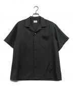 NUMBER (N)INEナンバーナイン）の古着「オープンカラーシャツ」｜グレー