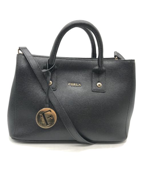 FURLA（フルラ）FURLA (フルラ) リンダミニトート ブラックの古着・服飾アイテム