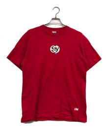 stussy（ステューシー）の古着「シングルステッチ両面プリントTシャツ」｜レッド