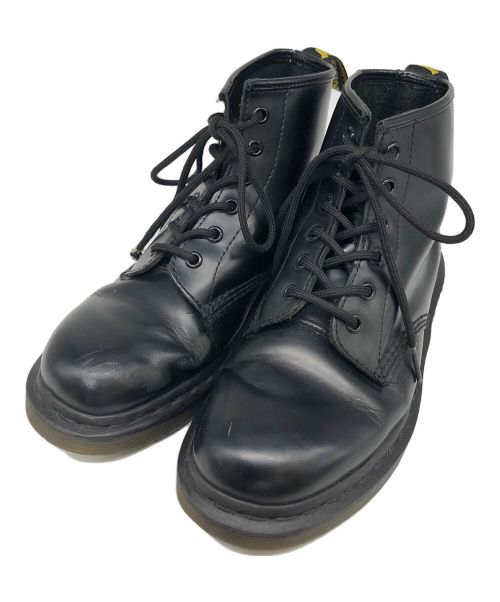 Dr.Martens（ドクターマーチン）Dr.Martens (ドクターマーチン) 6ホールブーツ ブラック サイズ:25の古着・服飾アイテム