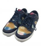 NIKEナイキ）の古着「Dunk Low Graffiti/ダンク　ロウ　グラフィティ」｜Navy/Yellow