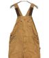 CarHartt (カーハート) SANDSTONE BIB OVERALL ブラウン サイズ:W38L36：8000円