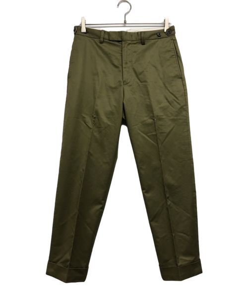 BEAMS PLUS（ビームスプラス）BEAMS PLUS (ビームスプラス) IVY Trousers Ankle Cut グリーン サイズ:Mの古着・服飾アイテム