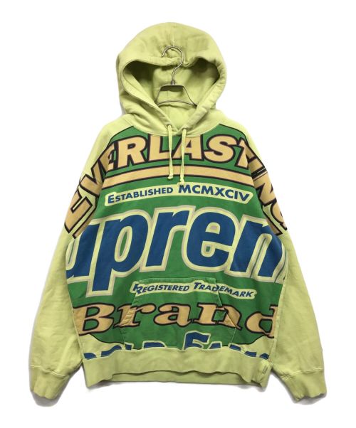 SUPREME（シュプリーム）Supreme (シュプリーム) Everlasting Hooded Sweatshirt グリーン サイズ:Mの古着・服飾アイテム