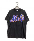 DELTAデルタ）の古着「NEW YORK METS Tシャツ」｜ブラック