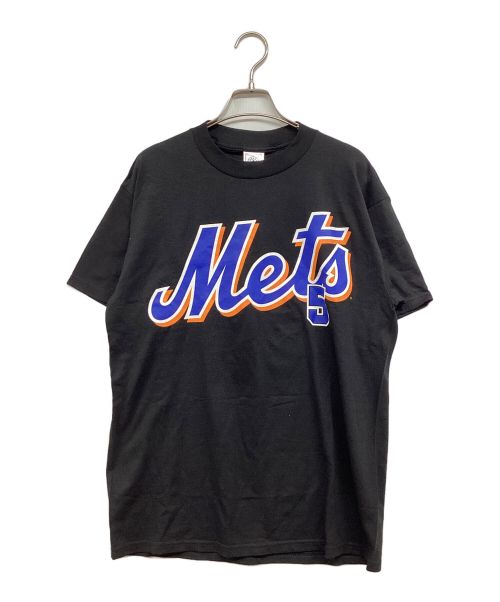 DELTA（デルタ）DELTA (デルタ) NEW YORK METS Tシャツ ブラック サイズ:Ｍの古着・服飾アイテム