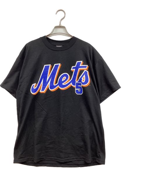 DELTA（デルタ）DELTA (デルタ) NEW YORK METS Tシャツ ブラック サイズ:Lの古着・服飾アイテム