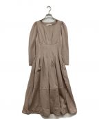 HER LIP TOハーリップトゥ）の古着「Marylebone Midi Dress」｜ライトピンク