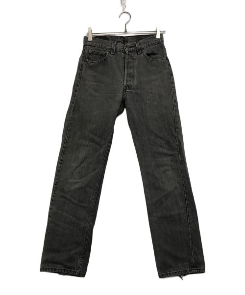 LEVI'S（リーバイス）LEVI'S (リーバイス) 後染め501ブラックデニムパンツ ブラック サイズ:W28×L30の古着・服飾アイテム