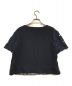 tricot COMME des GARCONS (トリココムデギャルソン) ドッキング半袖カットソー ネイビー サイズ:S：3980円