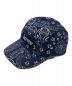 Supreme（シュプリーム）の古着「Bandana Camp Cap」｜ブルー