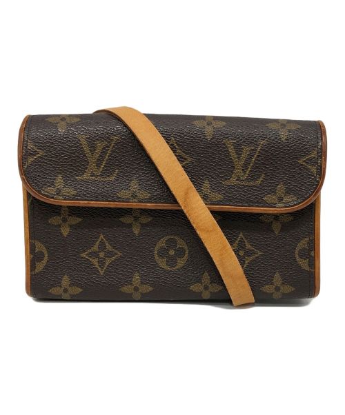 LOUIS VUITTON（ルイ ヴィトン）LOUIS VUITTON (ルイ ヴィトン) ポシェットフロランティーヌ ブラウンの古着・服飾アイテム