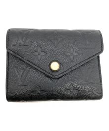 LOUIS VUITTON（ルイ ヴィトン）の古着「ポルトフォイユ・ヴィクトリーヌ」｜Empreinte Black