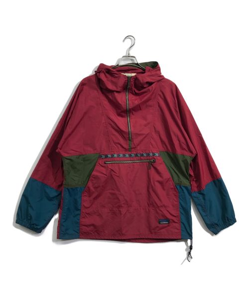 L.L.Bean（エルエルビーン）L.L.Bean (エルエルビーン) チロリアンテープアノラックパーカー レッド サイズ:Lの古着・服飾アイテム