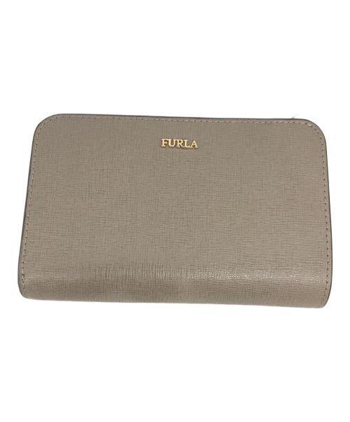 FURLA（フルラ）FURLA (フルラ) 2つ折り財布 ベージュの古着・服飾アイテム