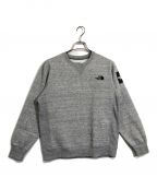 THE NORTH FACEザ ノース フェイス）の古着「Square Logo Crew」｜グレー