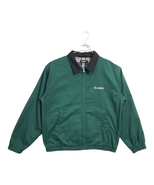 X-LARGE（エクストララージ）X-LARGE (エクストララージ) SWINGTOPJACKET グリーン サイズ:Lの古着・服飾アイテム