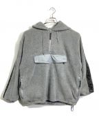 X-LARGEエクストララージ）の古着「PULLOVER FLEECE」｜グレー