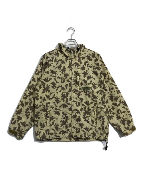 stussy（ステューシー）stussy (ステューシー) オールドデジカモリップストップジャケット ブラウン×グリーン サイズ:Sの古着・服飾アイテム