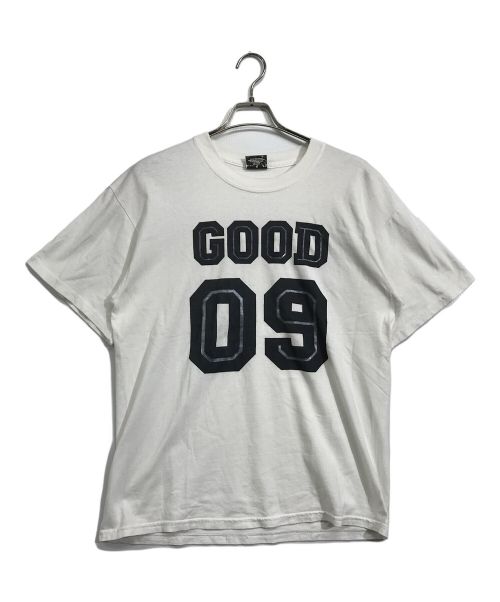 GOOD ENOUGH（グッドイナフ）GOOD ENOUGH (グッドイナフ) ナンバリングTシャツ ホワイト サイズ:Ｌの古着・服飾アイテム