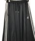 adidas (アディダス) LONG SATIN SKIRT ブラック サイズ:S：3980円