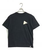 and wanderアンドワンダー）の古着「ロゴTシャツ」｜ブラック