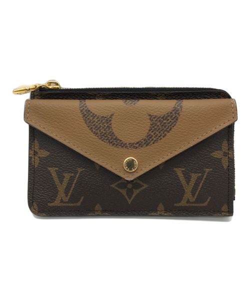 LOUIS VUITTON（ルイ ヴィトン）LOUIS VUITTON (ルイ ヴィトン) ポルト カルト・レクト ヴェルソ ブラウンの古着・服飾アイテム