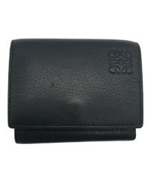 LOEWE（ロエベ）の古着「TRIFOLD WALLET」｜ブラック