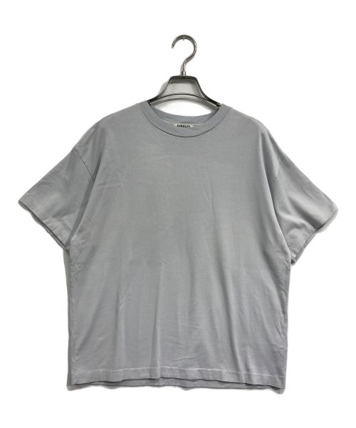 AURALEE（オーラリー）AURALEE (オーラリー) LUSTER PLAITING TEE/ラスター　プレイティング　ティー ブルー サイズ:1の古着・服飾アイテム