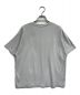 AURALEE (オーラリー) LUSTER PLAITING TEE/ラスター　プレイティング　ティー ブルー サイズ:1：3980円